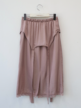 closet satin lace skirt 