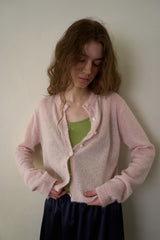 Spring soft cardigan set_baby pink