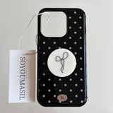 Dot point black epoxy bumper case