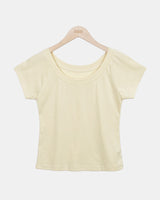 ポイトワンオフショルダー半袖Tシャツ