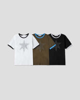 PDワンスターダブルスリーブショートスリーブTシャツ