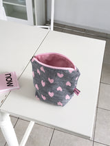 Cozy Heart Pouch