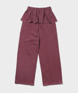 Pigment Frill Skirt Pants Red