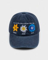 NATIVITY MM キャップ ストーンウォッシング (NAVY)