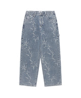PRINTED CARPENTER DENIM PANTS BLUE(CV2FSUD110A)