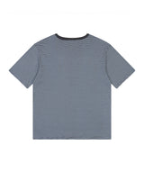 flow border t-shirts sky blue