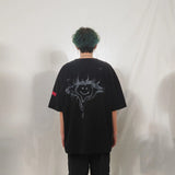FAITH FADE Chaotic Life - Chaos Oversized Tee (Black)