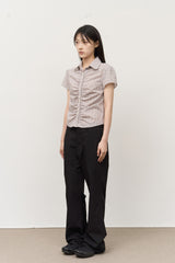 (W) ピクニック シャーリング シャツ