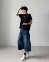 Crop Layered Half Sleeve