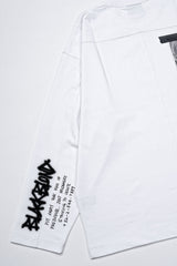 BBD 1982 ノーシンパシーロングTシャツ（ホワイト）