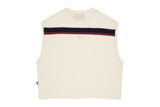 DOUBLE LINE WAFFLE KNIT VEST