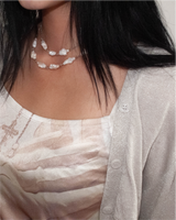 [MADE] DIAMOND PEARL CHOKER