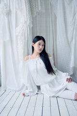 フェアリーブラウス(アイボリー)