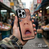 Hip Baby Face Epoxy Bumper iPhone Case