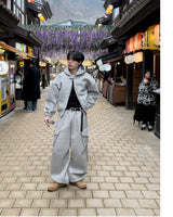 Neo Bonded Cargo Belt Sweat Pants