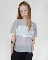 (SET) DEAR LACE BUSTIER BLOUSE