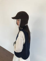 Nutty Suede Trapper Hat (3color)