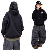 Embroidered Patch Hoodie