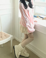 kitsch velvet ribbon t-shirt