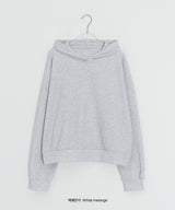 Felpa Waffle Over Hoodie