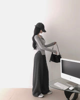 [MADE] TAS Side Slit Long Sleeve Top