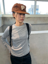 シセル ラウンド ロングスリーブ Tシャツ