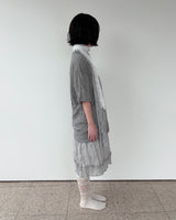 Wrinkle Boxy Tee (2colors)