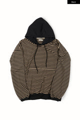 Baron stripe over hoodie