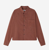 No.1382 M small check crop SHIRT (3color)
