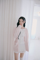 Love letter cardigan (Pink)