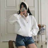 [Bellide Made / Avan Pitt] Fogloose Fit One-Tone Short Yangimo Man-to-Man