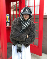 Lucy Collar Eco Fur Jacket