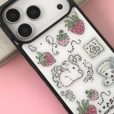 Cozy Berry Bunny MagSafe Bumper iPhone Case