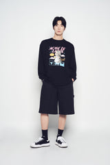 25SS サミットオパンチュウサギ長袖Tシャツ ブラック