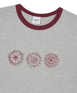 SUN LOGOS RINGER TEE