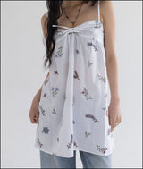 Hepin flower midi dress