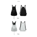 MESH STRING NYLON BACK PACK