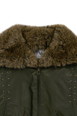 ファーnyジャンパー (カーキ)
