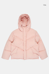 Storm hooded down padded jumper
