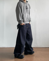 Indip Wide Denim Pants