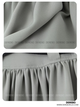 belt black frill mini skirt