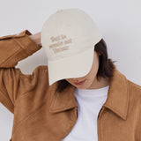TMV Lettering Ball Cap / Twill Sand