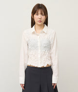 (W) Laps Wrinkled Shirt