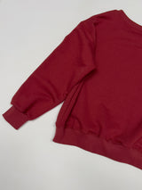 Two-way Boat Neck Over Fit Sweatshirt