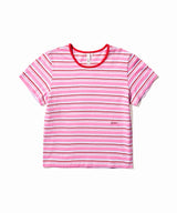 Multi Striped T-shirt - Pink
