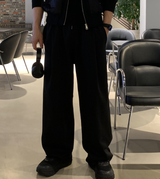 ネードコンベッドクッションコットントレーニングインシジョンワイドパンツ
