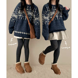 Cahu overfit Nordic knitwear