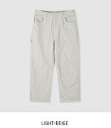 Jello Patch Carpenter Wide Cotton Pants