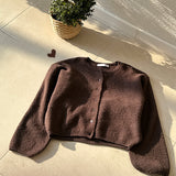 Ringt Round Knit Cardigan