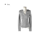 Bacca Slim Cable Hood Knit
